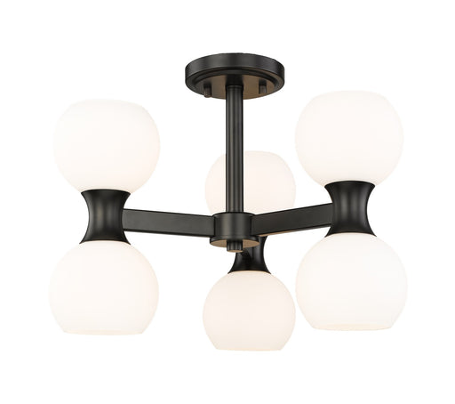 Artemis Six Light Semi Flush Mount