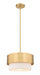 Z-Lite - 495P12-MGLD - One Light Pendant - Counterpoint - Modern Gold