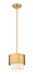 Z-Lite - 495P7-MGLD - One Light Pendant - Counterpoint - Modern Gold