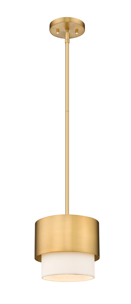 Z-Lite - 495P7-MGLD - One Light Pendant - Counterpoint - Modern Gold