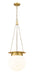 Z-Lite - 7505P13-HBR - One Light Pendant - Calhoun - Heritage Brass