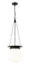 Z-Lite - 7505P13-MB - One Light Pendant - Calhoun - Matte black