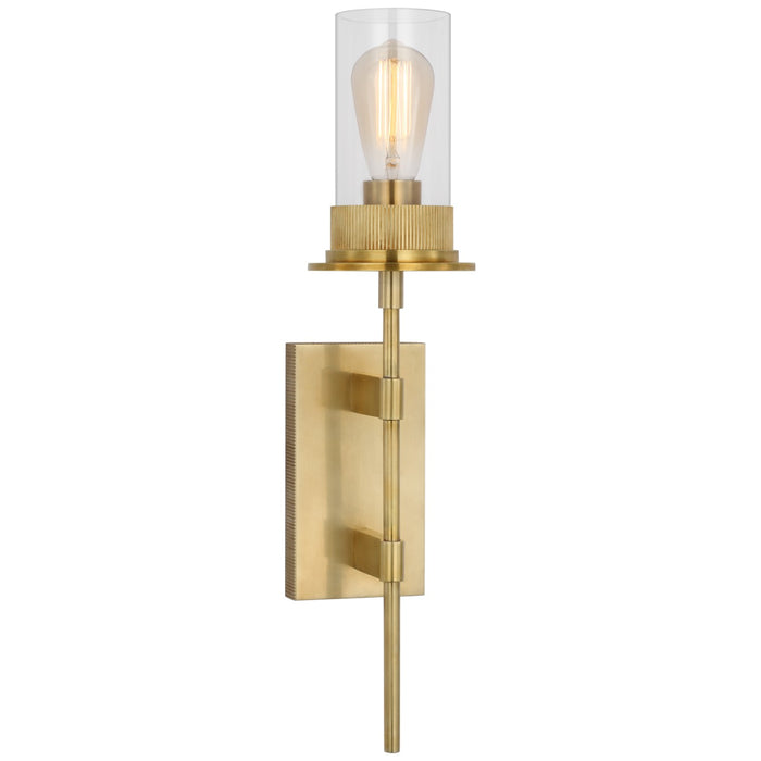 Visual Comfort Signature - RB 2012AB-CG - LED Wall Sconce - Beza - Antique Brass
