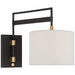 Visual Comfort Signature - RB 2060WI/AB-L - LED Wall Sconce - Gael - Warm Iron And Antique Brass