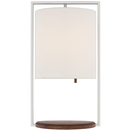 Visual Comfort Signature - RB 3130PN/W-L - LED Table Lamp - Zenz - Polished Nickel And Walnut