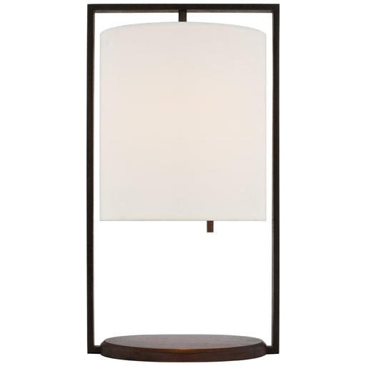 Visual Comfort Signature - RB 3130WI/DW-L - LED Table Lamp - Zenz - Warm Iron And Dark Walnut