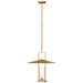 Visual Comfort Signature - RB 5052AB-CG - LED Lantern - Amity - Antique Brass