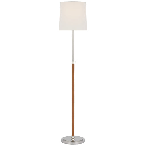 Visual Comfort Signature - TOB 1580PN/NAT-L - LED Floor Lamp - Bryant Wrapped - Polished Nickel And Natural Leather