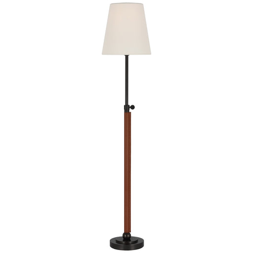 Visual Comfort Signature - TOB 3580BZ/SDL-L - LED Table Lamp - Bryant Wrapped - Bronze And Saddle Leather