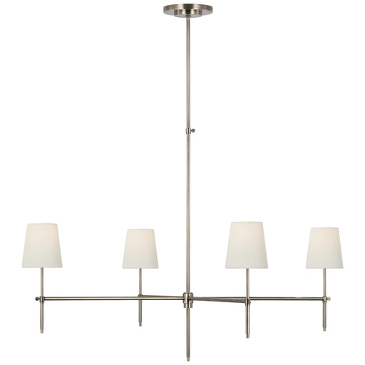 Visual Comfort Signature - TOB 5195AN-L - LED Chandelier - Bryant - Antique Nickel