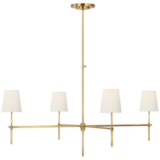 Visual Comfort Signature - TOB 5195HAB-L - LED Chandelier - Bryant - Hand-Rubbed Antique Brass