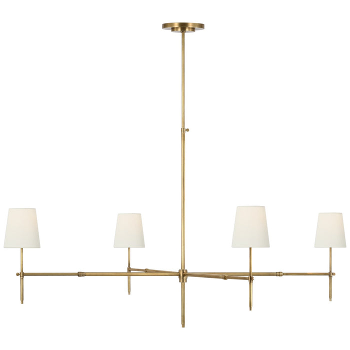 Visual Comfort Signature - TOB 5196HAB-L - LED Chandelier - Bryant - Hand-Rubbed Antique Brass