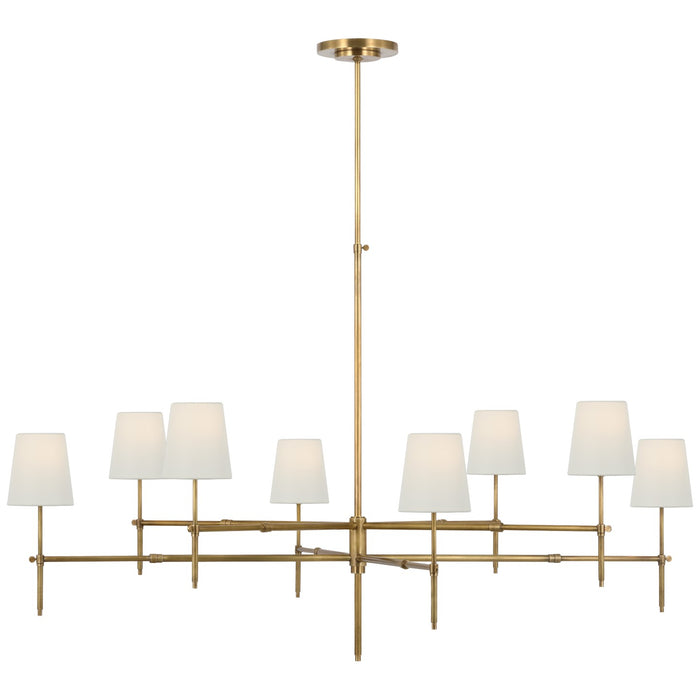 Visual Comfort Signature - TOB 5198HAB-L - LED Chandelier - Bryant - Hand-Rubbed Antique Brass