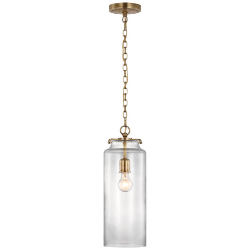 Visual Comfort Signature - TOB 5227HAB/G2-CG - LED Pendant - Katie Cylider - Hand-Rubbed Antique Brass