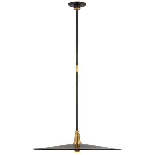 Visual Comfort Signature - TOB 5492HAB/BZ-BZ - LED Pendant - Truesdell - Hand-Rubbed Antique Brass And Bronze