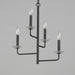 Maxim - 12324TCAR - Four Light Chandelier - Madeira - Anthracite