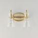 Maxim - 12482CLNAB - Two Light Bath Vanity - Ava - Natural Aged Brass