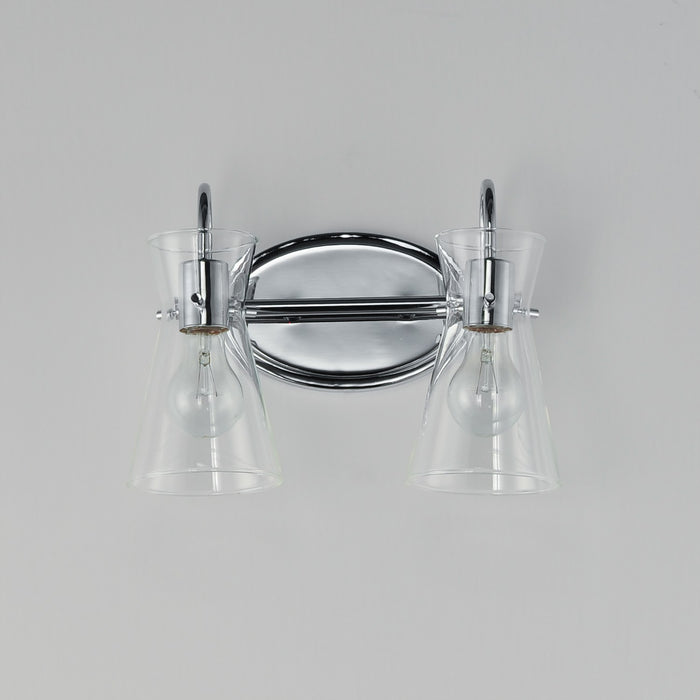 Maxim - 12482CLPC - Two Light Bath Vanity - Ava - Polished Chrome