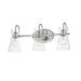 Maxim - 12483CLPC - Three Light Bath Vanity - Ava - Polished Chrome