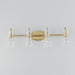 Maxim - 12484CLNAB - Four Light Bath Vanity - Ava - Natural Aged Brass
