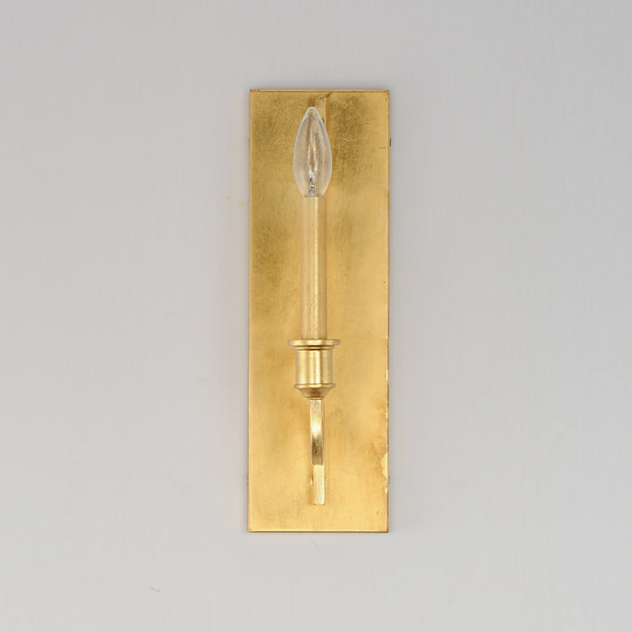 Maxim - 12781GL - One Light Wall Sconce - Normandy - Gold Leaf