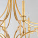Maxim - 12788GL - Eight Light Chandelier - Normandy - Gold Leaf