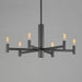 Maxim - 21366BK - Six Light Chandelier - Emana - Black