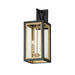 Maxim - 30055CLBKGLD - Two Light Outdoor Wall Sconce - Neoclass - Black / Gold