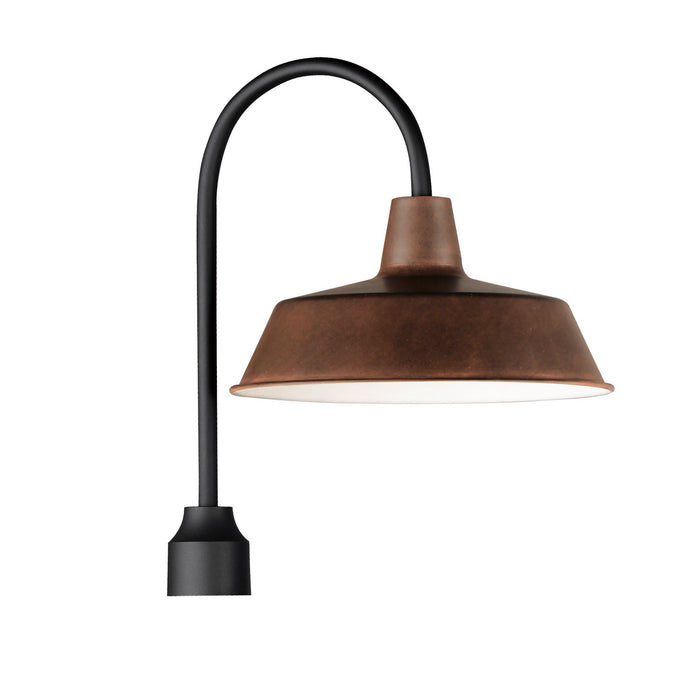 Maxim - 35010EBBK - One Light Post Lantern - Pier M - Empire Bronze / Black