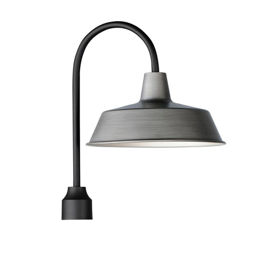 Maxim - 35010WZBK - One Light Post Lantern - Pier M - Weathered Zinc/Black