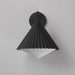 Maxim - 35136WTBK - One Light Wall Sconce - Odette - Black