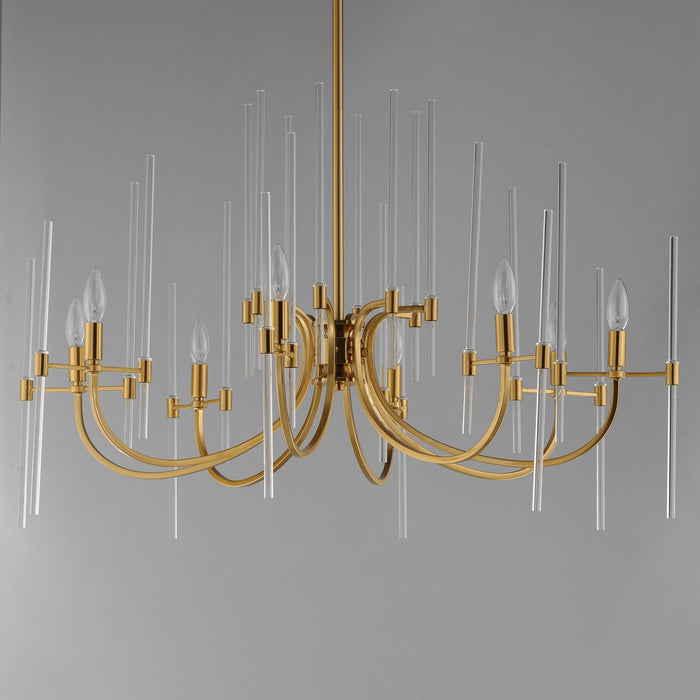 Maxim - 38408CLHR - Eight Light Chandelier - Divine - Heritage