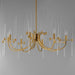 Maxim - 38408CLHR - Eight Light Chandelier - Divine - Heritage
