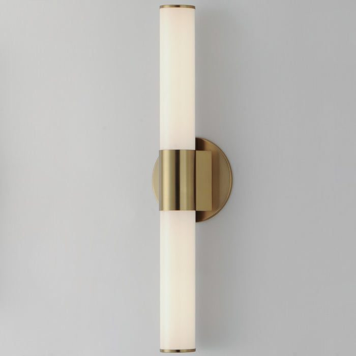 Maxim - 52502WTNAB - LED Bath Vanity - Tubo - Natural Aged Brass