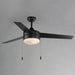 Maxim - 89906FTBKWN - 52 Inch Ceiling Fan - Trio - Black / Walnut