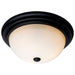 Nuvo Lighting - 60-129 - Three Light Flush Mount - Matte Black