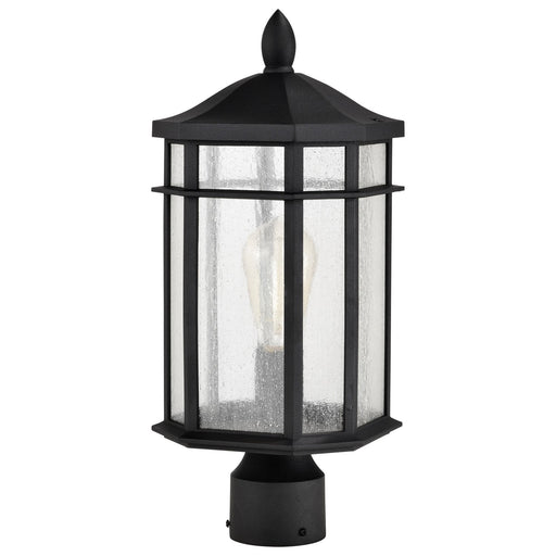 Nuvo Lighting - 60-5758 - One Light Outdoor Post Lantern - Raiden - Matte Black