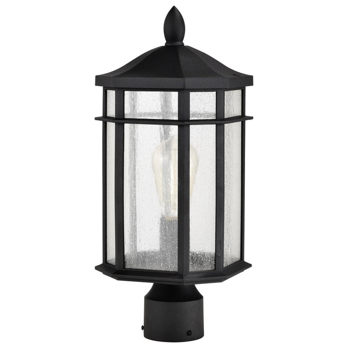 Nuvo Lighting - 60-5758 - One Light Outdoor Post Lantern - Raiden - Matte Black