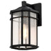 Nuvo Lighting - 60-5760 - One Light Outdoor Wall Lantern - Raiden - Matte Black