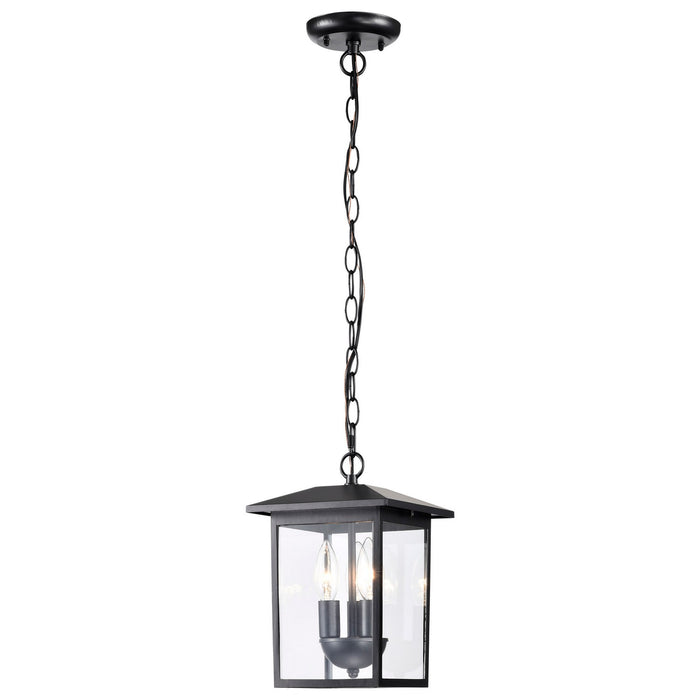 Nuvo Lighting - 60-5933 - Three Light Outdoor Hanging Lantern - Jamesport - Matte Black