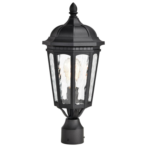 Nuvo Lighting - 60-5943 - One Light Outdoor Post Lantern - East River - Matte Black