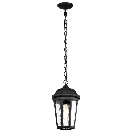 Nuvo Lighting - 60-5944 - One Light Outdoor Hanging Lantern - East River - Matte Black