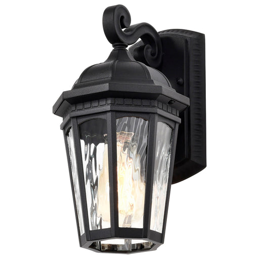 Nuvo Lighting - 60-5945 - One Light Outdoor Wall Lantern - East River - Matte Black