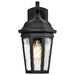 Nuvo Lighting - 60-5946 - One Light Outdoor Wall Lantern - East River - Matte Black