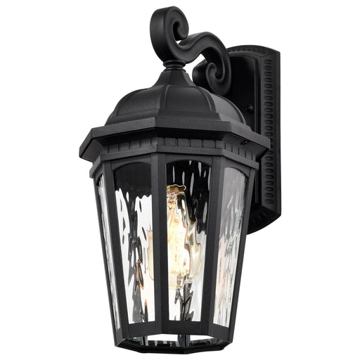 Nuvo Lighting - 60-5946 - One Light Outdoor Wall Lantern - East River - Matte Black