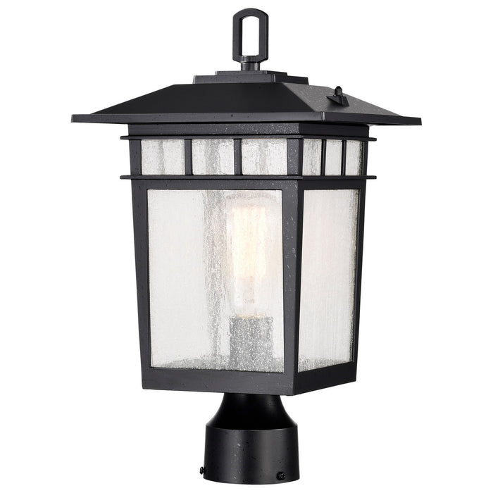 Nuvo Lighting - 60-5953 - One Light Outdoor Post Lantern - Cove Neck - Textured Black