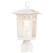 Nuvo Lighting - 60-5954 - One Light Outdoor Post Lantern - Cove Neck - White