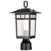 Nuvo Lighting - 60-5956 - One Light Outdoor Post Lantern - Cove Neck - Textured Black
