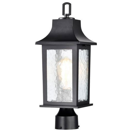Nuvo Lighting - 60-5957 - One Light Outdoor Post Lantern - Stillwell - Matte Black