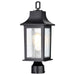 Nuvo Lighting - 60-5957 - One Light Outdoor Post Lantern - Stillwell - Matte Black